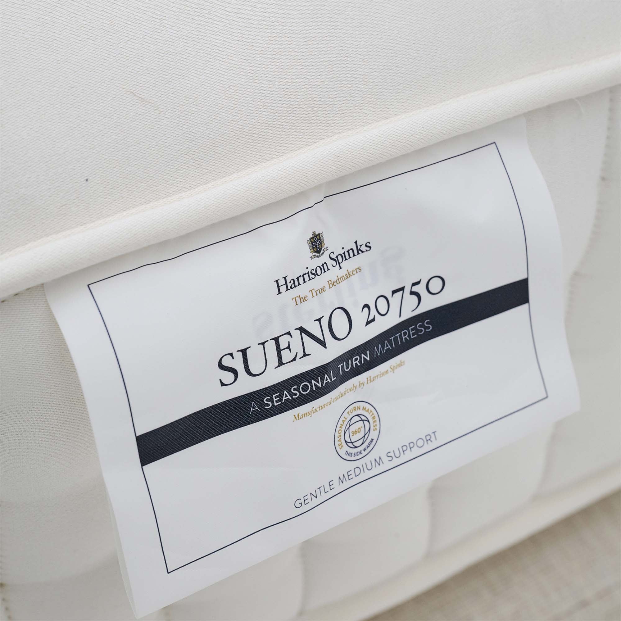 Harrison Spinks Sueno Divan Bed Set - True Edge Divan Set 135 x 190cm - Double Beds Sterling Home 4