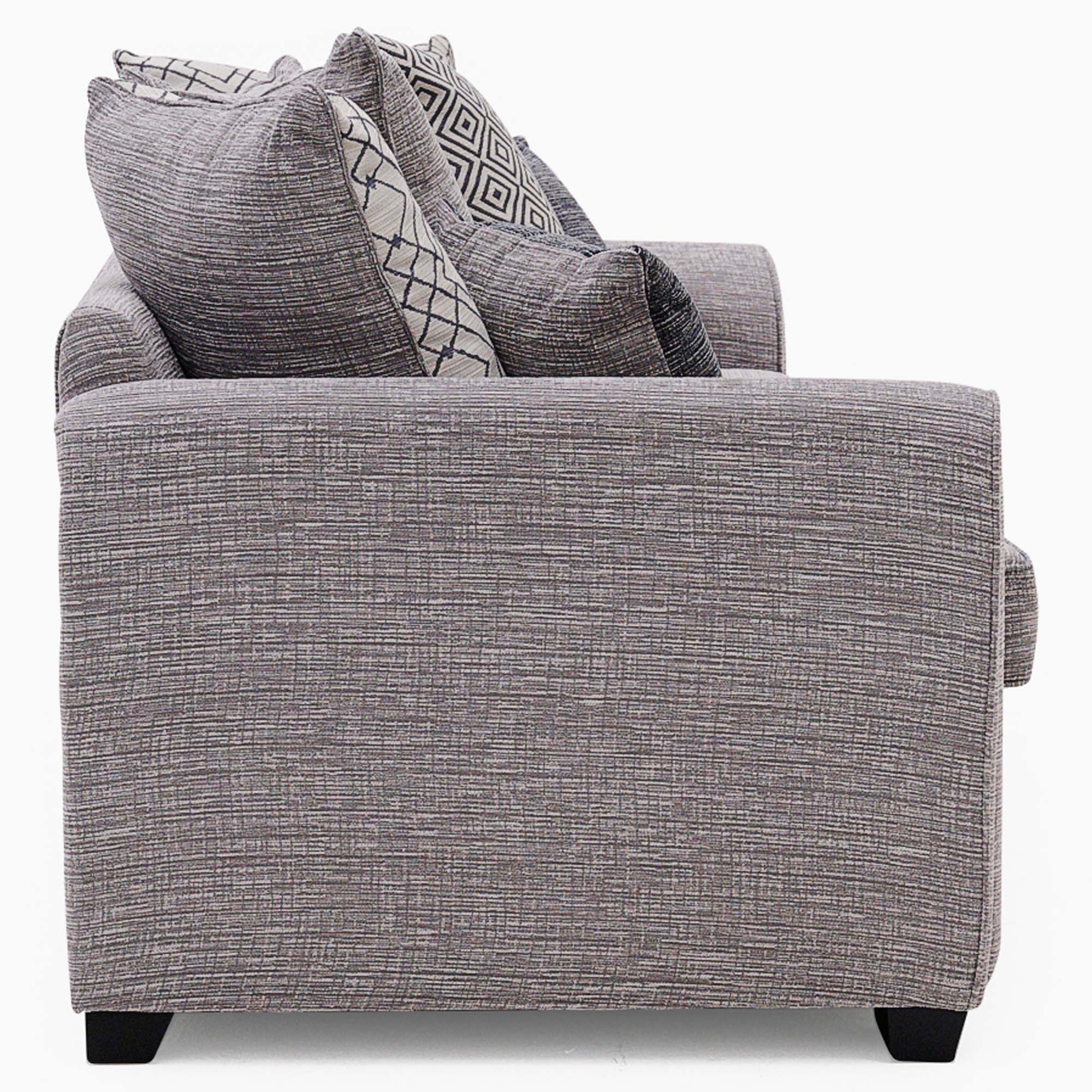 Hebden 4 Seater Cushion Back Sofa - Grand Sofa Pillow Back Grade F Sterling Home 4