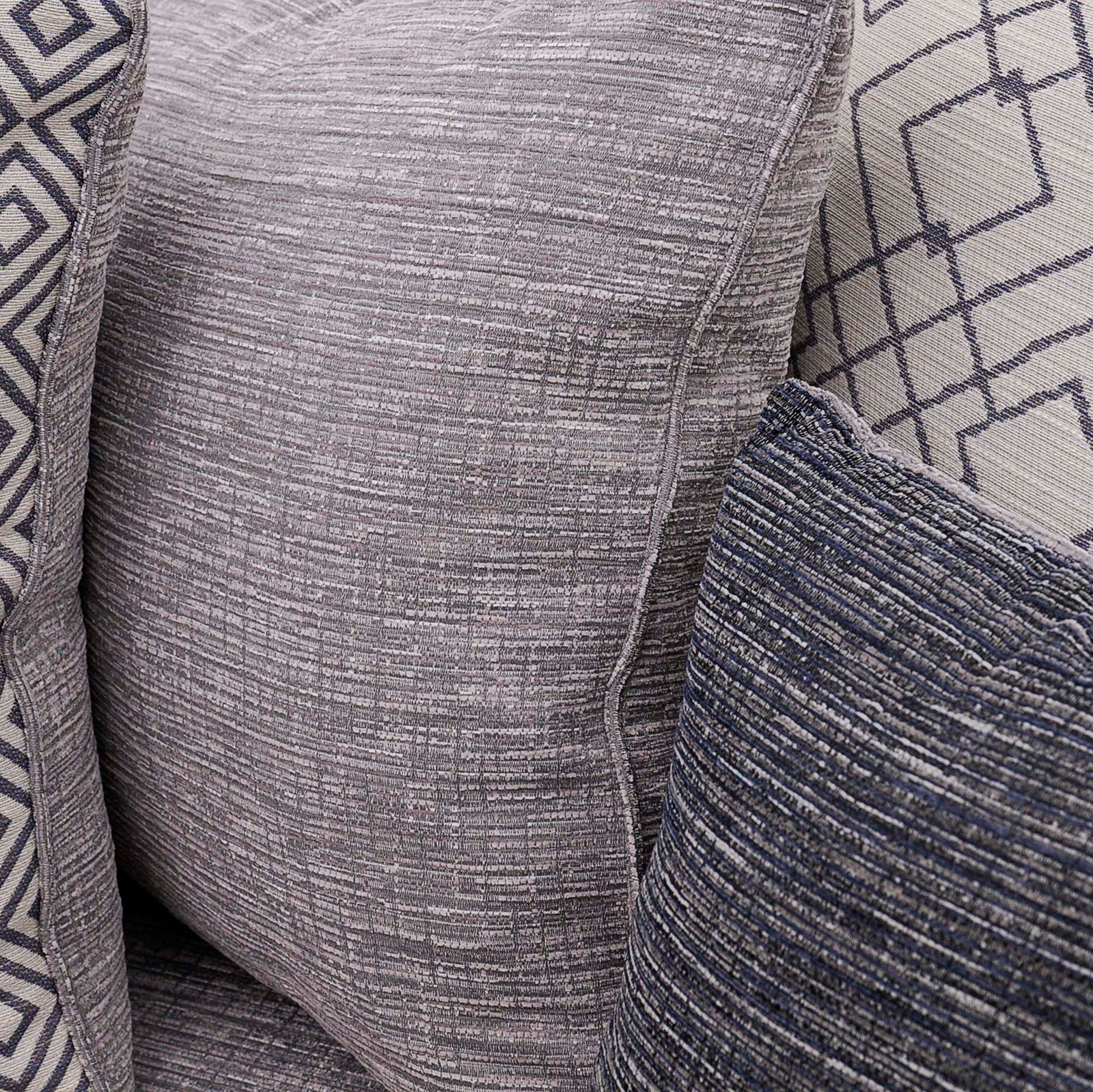 Hebden 4 Seater Cushion Back Sofa - Grand Sofa - Pillow Back Grade A 4 Seater Sofas Sterling Home 7