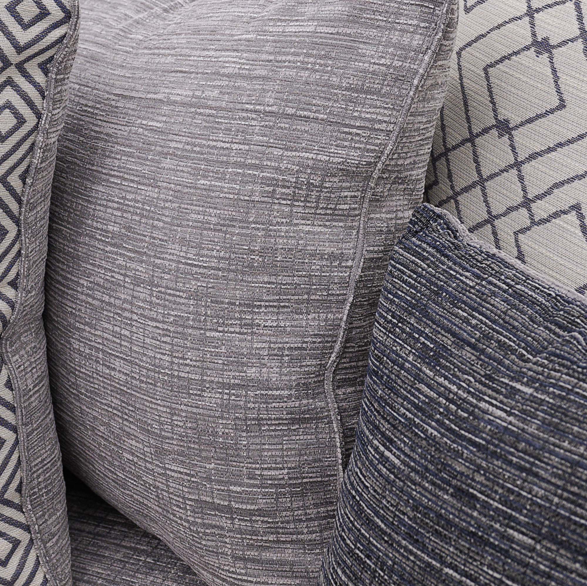 Hebden 4 Seater Cushion Back Sofa - Grand Sofa - Pillow Back Grade A Sofas Sterling Home 7