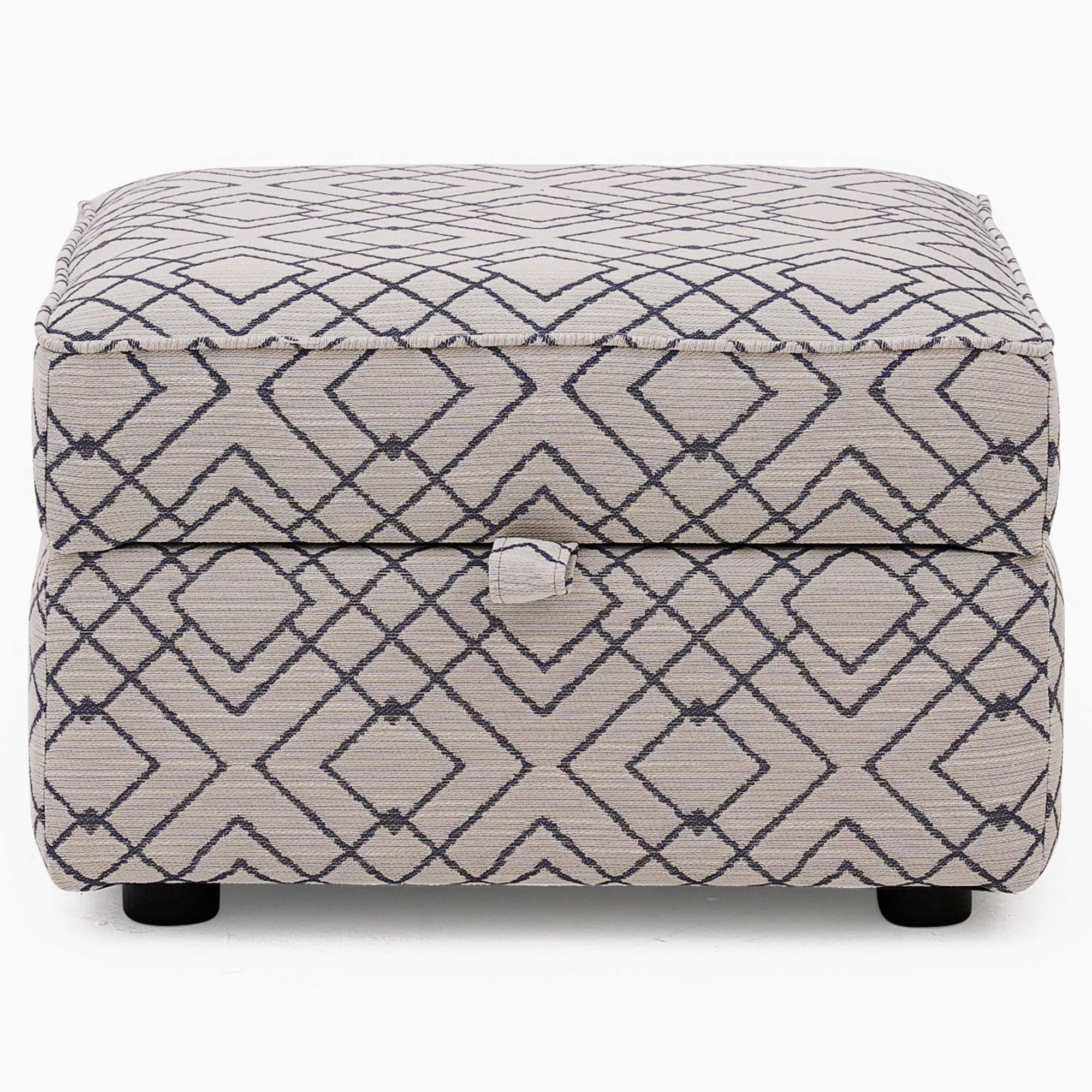 Hebden Storage Footstool - Storage Stool Grade SE Sterling Home 1