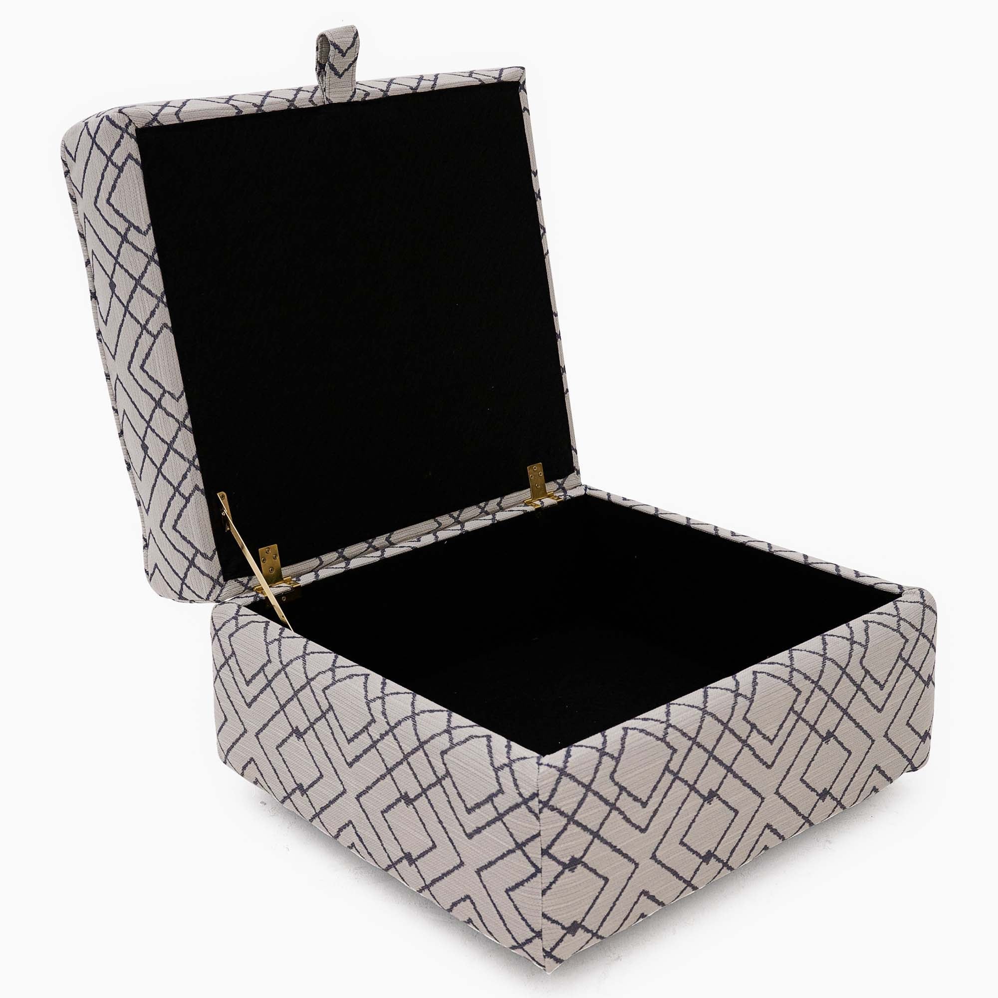 Hebden Storage Footstool - Storage Stool Grade A Sterling Home 8