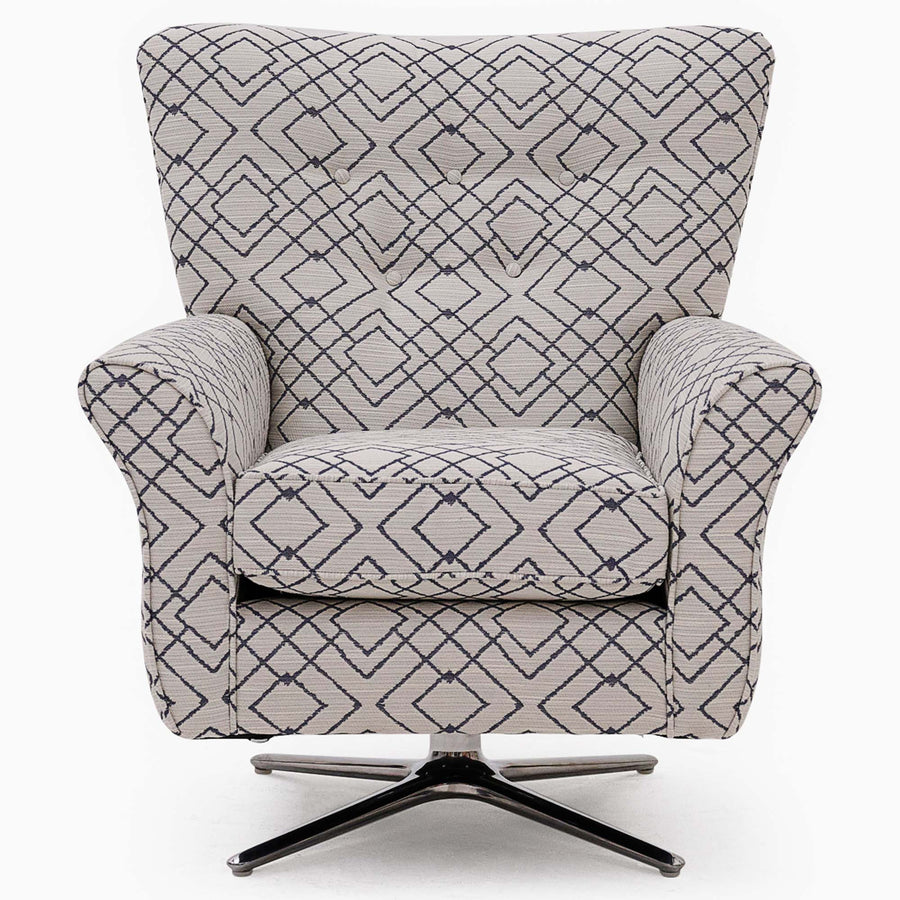 Hebden Swivel Armchair - Swivel Chair Grade A Sterling Home 1