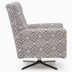 Hebden Swivel Armchair - Swivel Chair Grade A Sterling Home 4