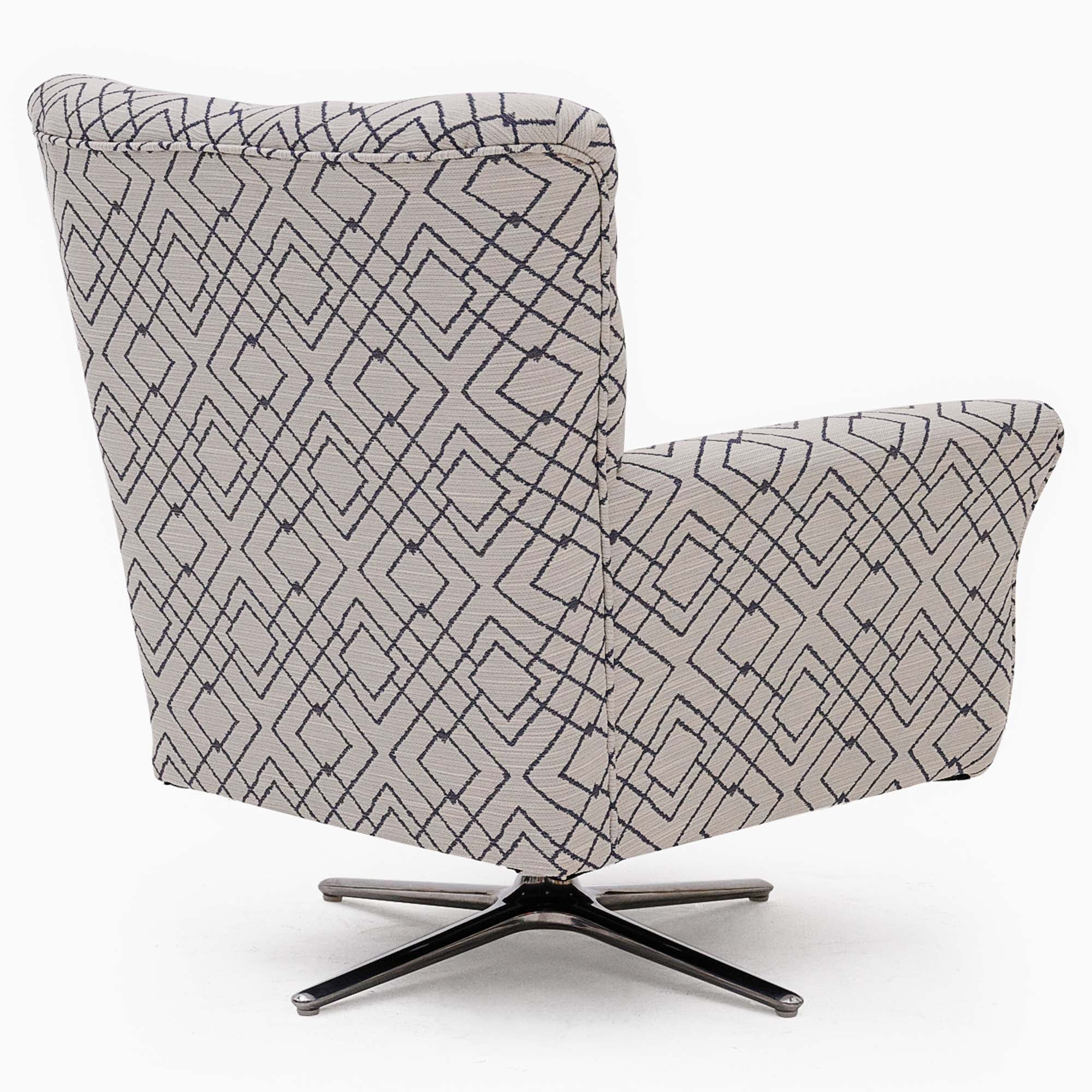 Hebden Swivel Armchair - Swivel Chair Grade A Sterling Home 5