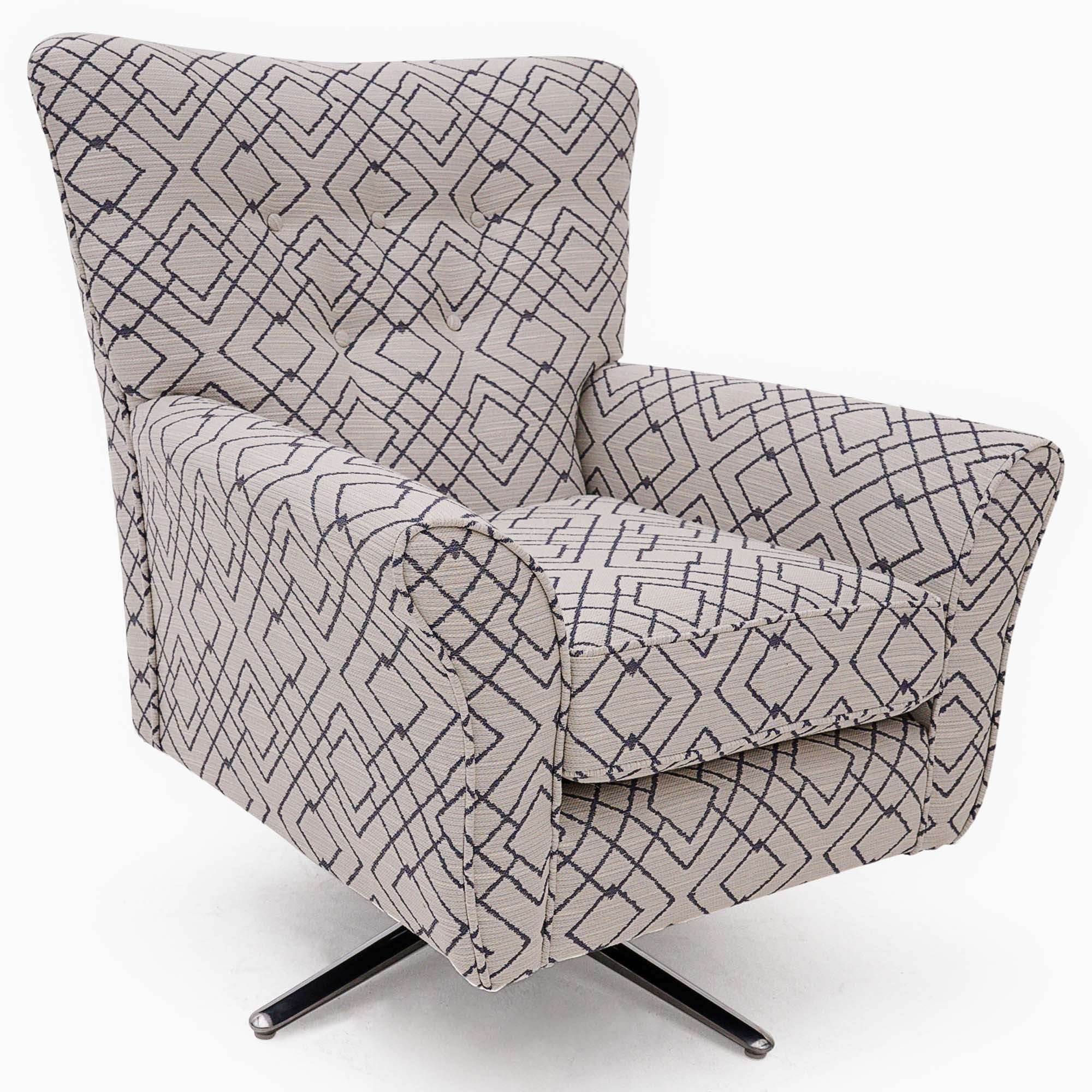 Hebden Swivel Armchair - Swivel Chair Grade A Sterling Home 9