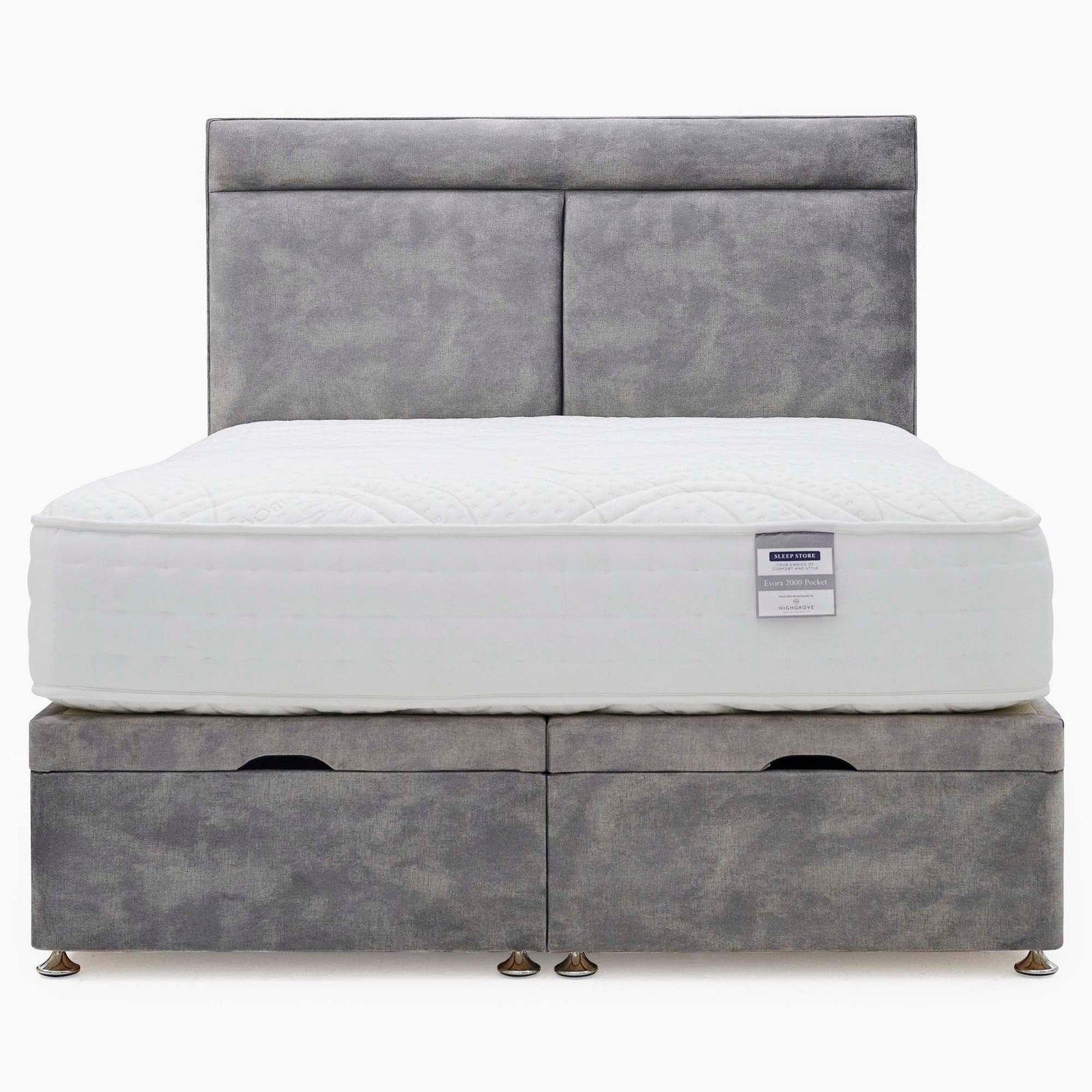 Highgrove Evora 2000 Divan Set - Divan Set 150 x 200cm - King Sterling Home 3