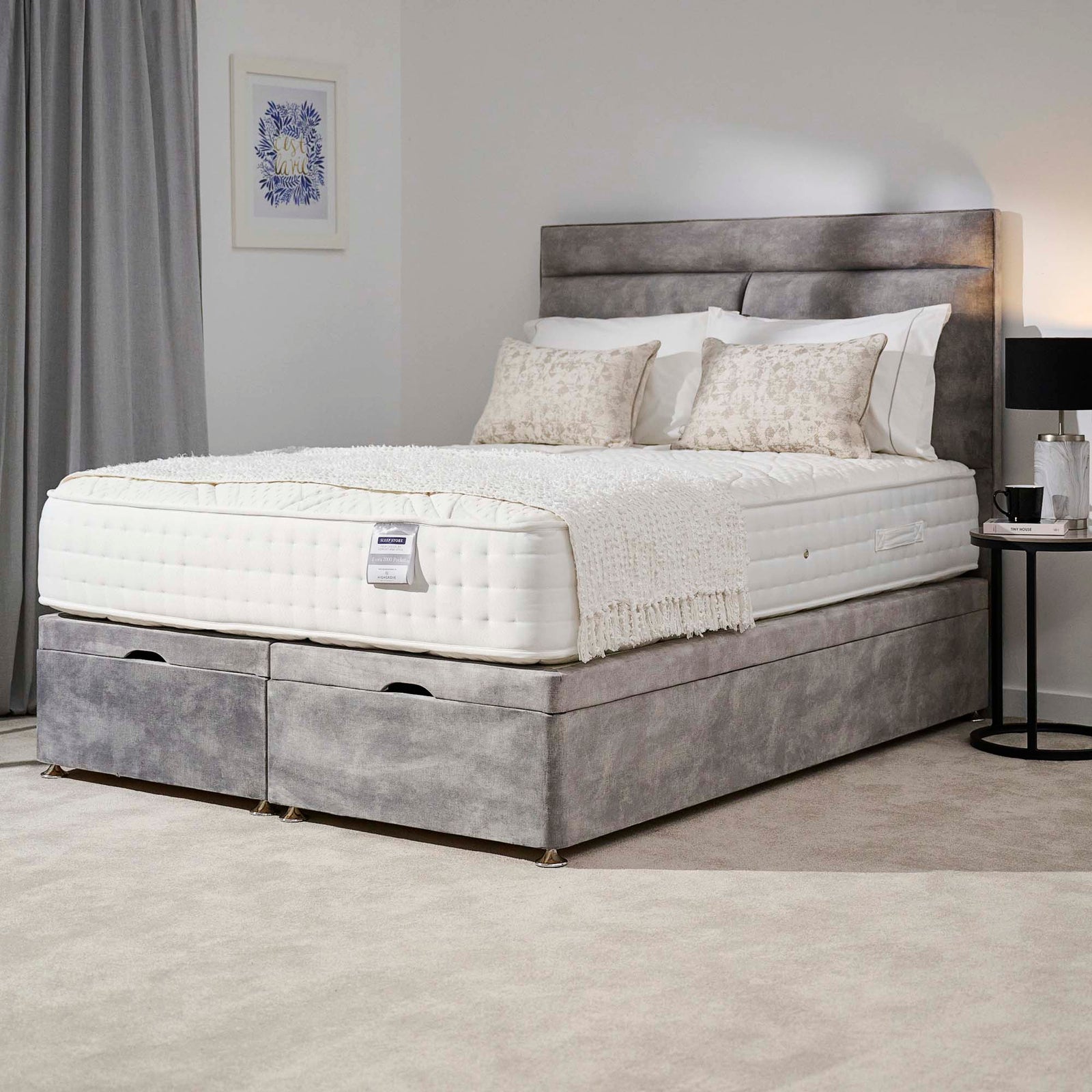 Highgrove Evora 2000 Mattress - Mattress 150 x 200cm Sterling Home 2