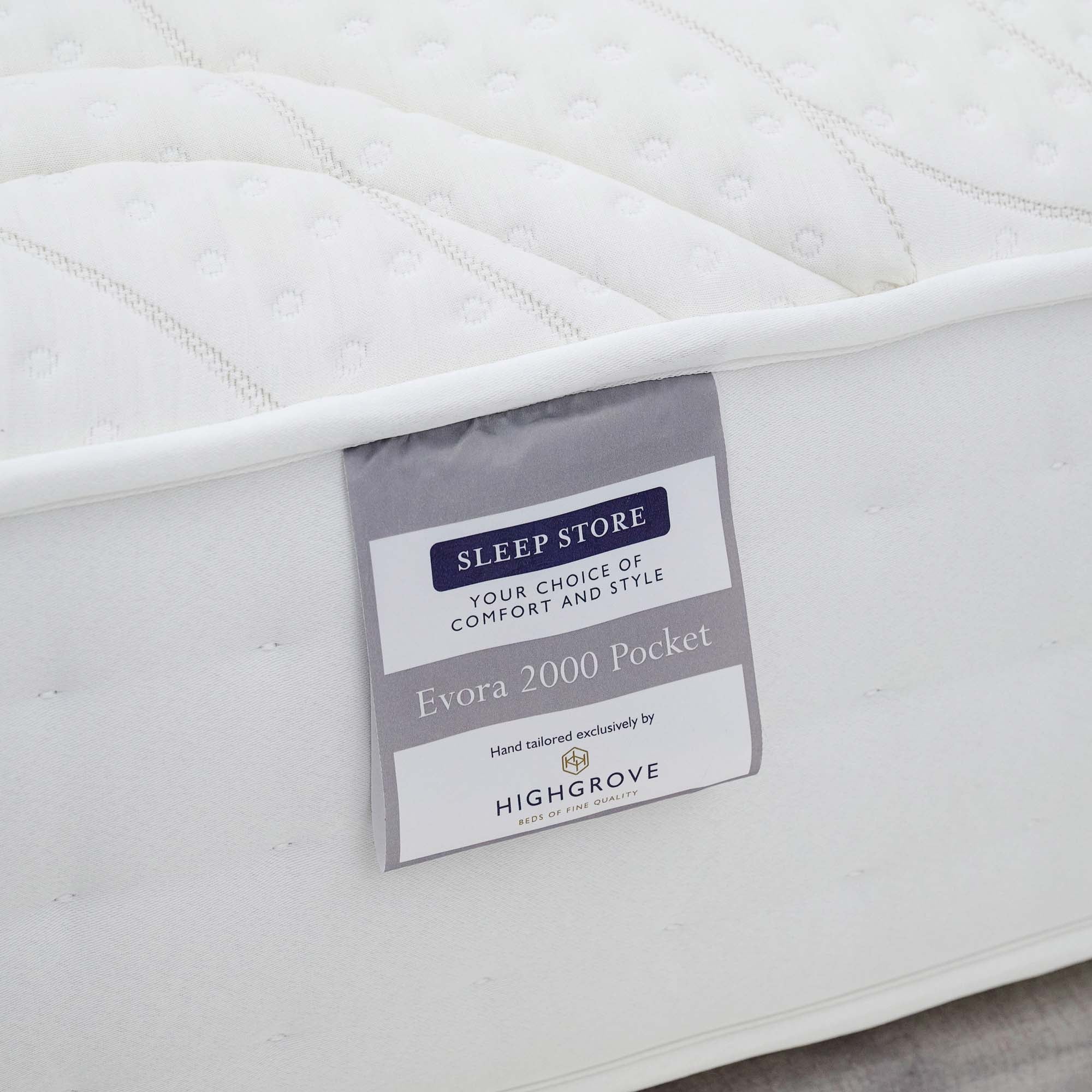Evora 2000 Mattress - Mattress 135 x 190cm - Double Mattresses Sterling Home 3
