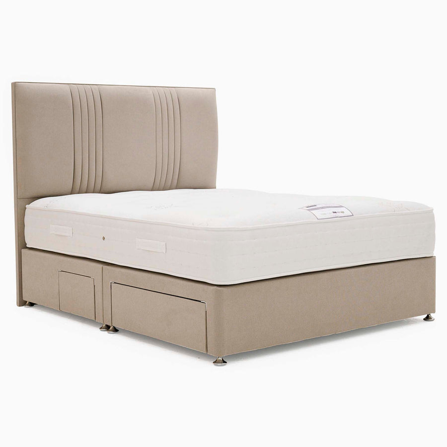 Highgrove Lagos Divan Bed Set - Divan Set 90 x 190cm - Single Sterling Home 1