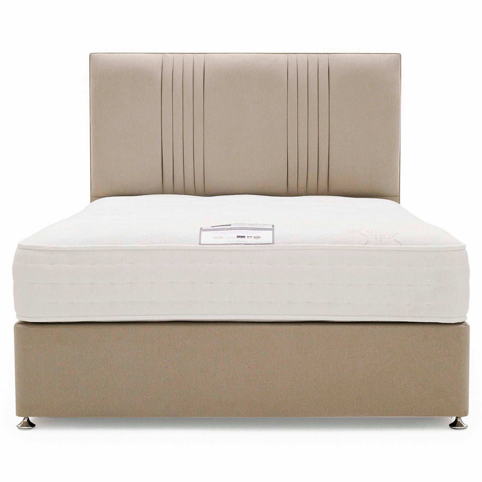 Highgrove Lagos Divan Bed Set - Divan Set 120 x 190cm - Small Double Sterling Home 3