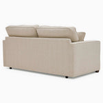Hope 3 Seater Sofa - 3 Seater Sofa Grade B — Standard Back / Lassie Linen/Wisp Gold/Larry Latte / Dark Brown Feet, gallery image 4