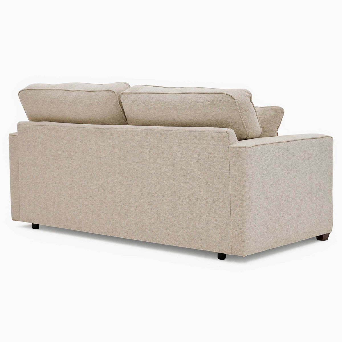 Hope 3 Seater Sofa - 3 Seater Sofa Grade B — Standard Back / Lassie Linen/Wisp Gold/Larry Latte / Dark Brown Feet, gallery image 4