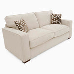 Hope 3 Seater Sofa - 3 Seater Sofa Grade B — Standard Back / Lassie Linen/Wisp Gold/Larry Latte / Dark Brown Feet, gallery image 8