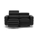 Hoy 2 Seater Recliner Sofa - 2 Str W/ 2 Power Recliner W/ 2 Manual Headrest Cat M - Power with Manual Headrest 2 Seater Sofas Sterling Home 8 M5657 Melbourne Black