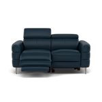 Hoy 2 Seater Recliner Sofa - 2 Str W/ 2 Power Recliner W/ 2 Manual Headrest Cat M - Power with Manual Headrest 2 Seater Sofas Sterling Home 9 M5661 Melbourne Navy Blue