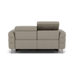 Hoy 2 Seater Recliner Sofa - 2 Str W/ 2 Power Recliner W/ 2 Manual Headrest Cat M - Power with Manual Headrest — M5653 Melbourne Light Grey, gallery image 2