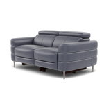 Hoy 2 Seater Recliner Sofa - 2 Str W/ 2 Power Recliner W/ 2 Manual Headrest Cat NL/O - Power with Manual Headrest — NL5100 New York Dark Blue, gallery image 3