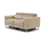 Hoy 2 Seater Recliner Sofa - 2 Str W/ 2 Power Recliner W/ 2 Manual Headrest Cat NL/O - Power with Manual Headrest — NL5103 New York Sand, gallery image 3