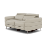 Hoy 2 Seater Recliner Sofa - 2 Str W/ 2 Power Recliner W/ 2 Manual Headrest Cat NL/O - Power with Manual Headrest — NL5115 New York Light Grey, gallery image 3