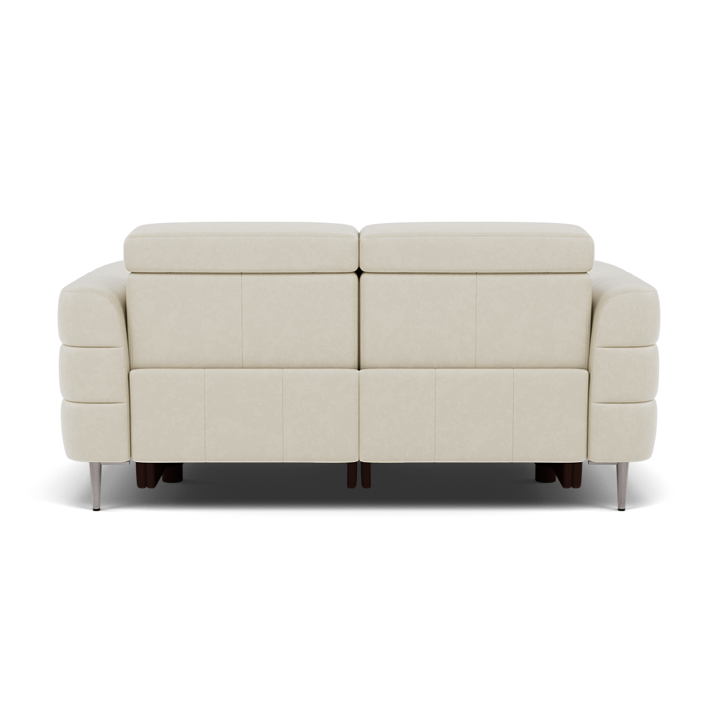 Hoy 2 Seater Recliner Sofa - 2 Str W/ 2 Power Recliner W/ 2 Manual Headrest Cat NL/O - Power with Manual Headrest — O7015 Oslo Light Grey, gallery image 2