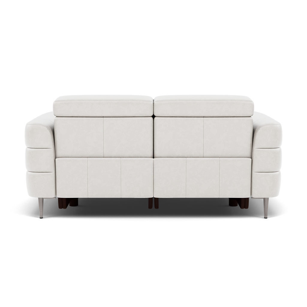 Hoy 2 Seater Recliner Sofa - 2 Str W/ 2 Power Recliner W/ 2 Manual Headrest Cat NL/O - Power with Manual Headrest — O7304 Orlando Quiet Grey, gallery image 2