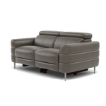Hoy 2 Seater Recliner Sofa - 2 Str W/ 2 Power Recliner W/ 2 Power Headrest Cat NL/O - Power with Power Headrest & USB — NL5101 New York Anthkacite Grey, gallery image 3