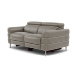 Hoy 2 Seater Recliner Sofa - 2 Str W/ 2 Power Recliner W/ 2 Power Headrest Cat NL/O - Power with Power Headrest & USB — NL5102 New York Cement, gallery image 3