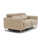 Hoy 2 Seater Recliner Sofa - 2 Str W/ 2 Power Recliner W/ 2 Power Headrest Cat NL/O - Power with Power Headrest & USB — NL5103 New York Sand, gallery image 1