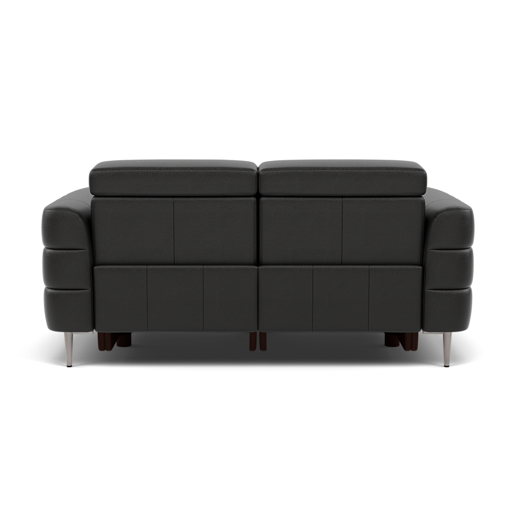 Hoy 2 Seater Recliner Sofa - 2 Str W/ 2 Power Recliner W/ 2 Power Headrest Cat NL/O - Power with Power Headrest & USB — NL5109 New York Midnight, gallery image 2