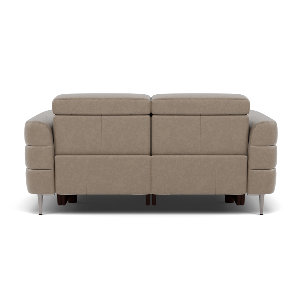 Hoy 2 Seater Recliner Sofa - 2 Str W/ 2 Power Recliner W/ 2 Power Headrest Cat NL/O - Power with Power Headrest & USB — O7023 Oslo Elephant Grey, gallery image 2
