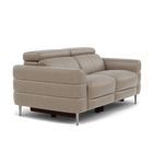Hoy 2 Seater Recliner Sofa - 2 Str W/ 2 Power Recliner W/ 2 Power Headrest Cat NL/O - Power with Power Headrest & USB — O7023 Oslo Elephant Grey, gallery image 1