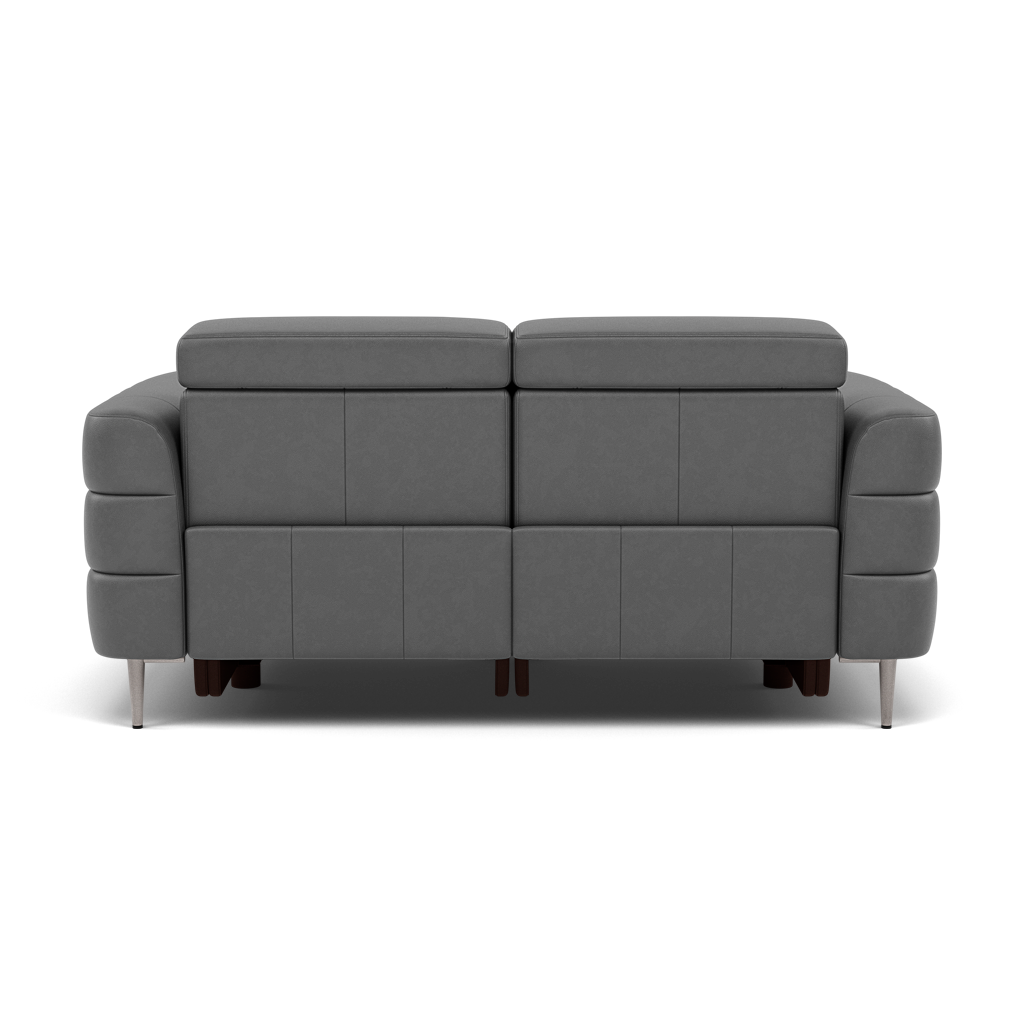 Hoy 2 Seater Recliner Sofa - 2 Str W/ 2 Power Recliner W/ 2 Power Headrest Cat NL/O - Power with Power Headrest & USB — O7300 Orlando Dark Grey, gallery image 2