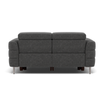 Hoy 2 Seater Recliner Sofa - 2 Str W/ 2 Power Recliner W/ 2 Power Headrest Fabric - Power with Power Headrest & USB — KB-1281-UK Darwin Charcoal, gallery image 2