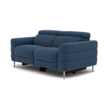 Hoy 2 Seater Recliner Sofa - 2 Str W/ 2 Power Recliner W/ 2 Power Headrest Fabric - Power with Power Headrest & USB — KB-1290-UK Amigo Navy, gallery image 3