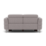 Hoy 2 Seater Recliner Sofa - 2 Str W/ 2 Power Recliner W/ 2 Power Headrest Fabric - Power with Power Headrest & USB — KB-1291-UK Amigo Granite, gallery image 2