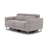 Hoy 2 Seater Recliner Sofa - 2 Str W/ 2 Power Recliner W/ 2 Power Headrest Fabric - Power with Power Headrest & USB — KB-1291-UK Amigo Granite, gallery image 3