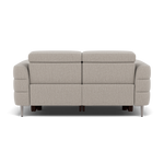 Hoy 2 Seater Recliner Sofa - 2 Str W/ 2 Power Recliner W/ 2 Power Headrest Fabric - Power with Power Headrest & USB — KB-1292-UK Amigo Dove, gallery image 2