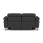 Hoy 2 Seater Recliner Sofa - 2 Str W/ 2 Power Recliner W/ 2 Power Headrest Fabric - Power with Power Headrest & USB — KB-1295-UK Amigo Coal, gallery image 2