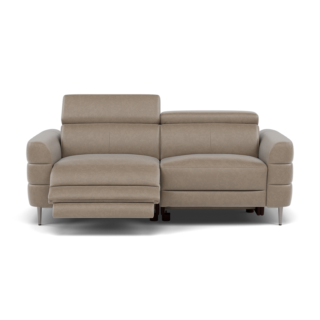 Hoy 3 Seater Recliner Sofa - 3 Str W/ 2 Power Recliner W/ 2 Manual Headrest Cat NL/O - Power with Manual Headrest 3 Seater Sofas Sterling Home 9 O7023 Oslo Elephant Grey