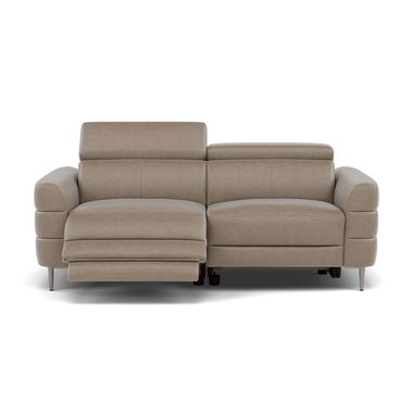 Hoy 3 Seater Recliner Sofa - 3 Str W/ 2 Power Recliner W/ 2 Manual Headrest Cat NL/O - Power with Manual Headrest 3 Seater Sofas Sterling Home 9 O7023 Oslo Elephant Grey
