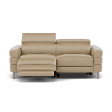 Hoy 3 Seater Recliner Sofa - 3 Str W/ 2 Power Recliner W/ 2 Manual Headrest Cat NL/O - Power with Manual Headrest 3 Seater Sofas Sterling Home 5 NL5103 New York Sand