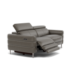 Hoy 3 Seater Recliner Sofa - 3 Str W/ 2 Power Recliner W/ 2 Manual Headrest Cat NL/O - Power with Manual Headrest — NL5101 New York Anthkacite Grey, gallery image 1