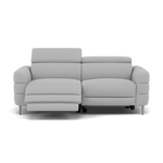 Hoy 3 Seater Recliner Sofa - 3 Str W/ 2 Power Recliner W/ 2 Manual Headrest Fabric - Power with Manual Headrest 3 Seater Sofas Sterling Home 6 CU9102-5-UK Oxford Silver