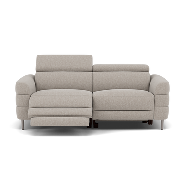 Hoy 3 Seater Recliner Sofa - 3 Str W/ 2 Power Recliner W/ 2 Manual Headrest Fabric - Power with Manual Headrest 3 Seater Sofas Sterling Home 10 KB-1292-UK Amigo Dove