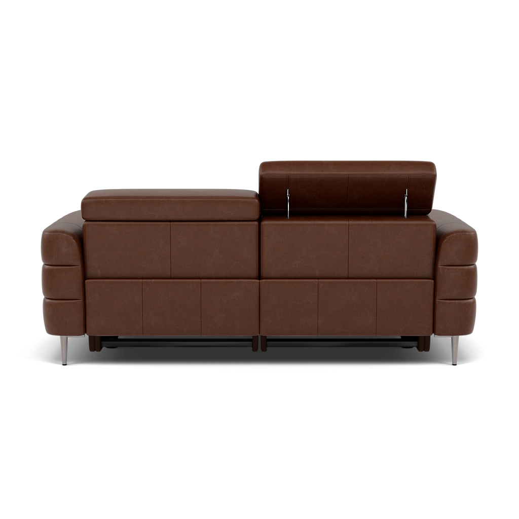 Hoy 3 Seater Recliner Sofa - 3 Str W/ 2 Power Recliner W/ 2 Power Headrest Cat M - Power with Power Headrest & USB — M1595 Monaco Coffee, gallery image 2