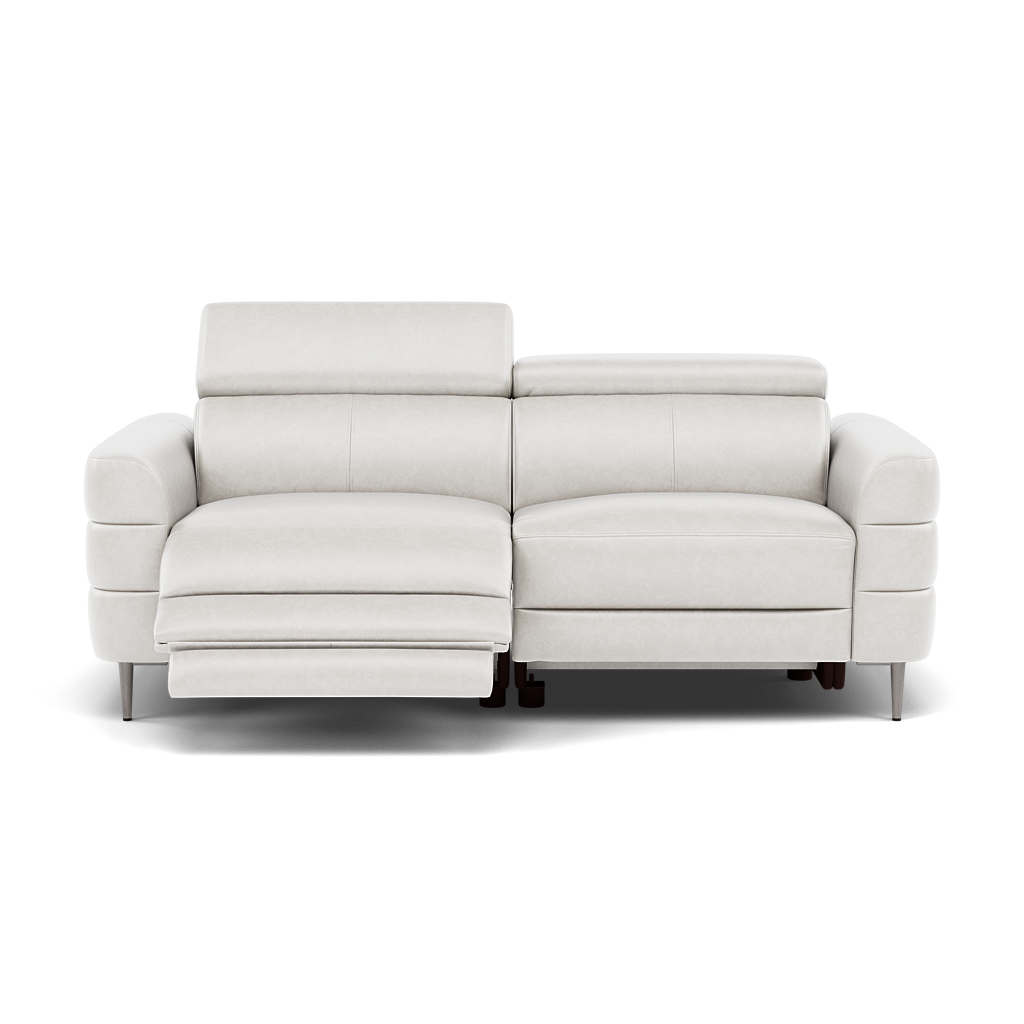 Hoy 3 Seater Recliner Sofa - 3 Str W/ 2 Power Recliner W/ 2 Power Headrest Cat NL/O - Power with Power Headrest & USB 3 Seater Sofas Sterling Home 11 O7304 Orlando Quiet Grey
