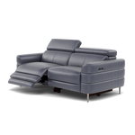 Hoy 3 Seater Recliner Sofa - 3 Str W/ 2 Power Recliner W/ 2 Power Headrest Cat NL/O - Power with Power Headrest & USB — NL5100 New York Dark Blue, gallery image 3