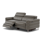 Hoy 3 Seater Recliner Sofa - 3 Str W/ 2 Power Recliner W/ 2 Power Headrest Cat NL/O - Power with Power Headrest & USB — NL5101 New York Anthkacite Grey, gallery image 3
