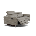 Hoy 3 Seater Recliner Sofa - 3 Str W/ 2 Power Recliner W/ 2 Power Headrest Cat NL/O - Power with Power Headrest & USB — NL5102 New York Cement, gallery image 1